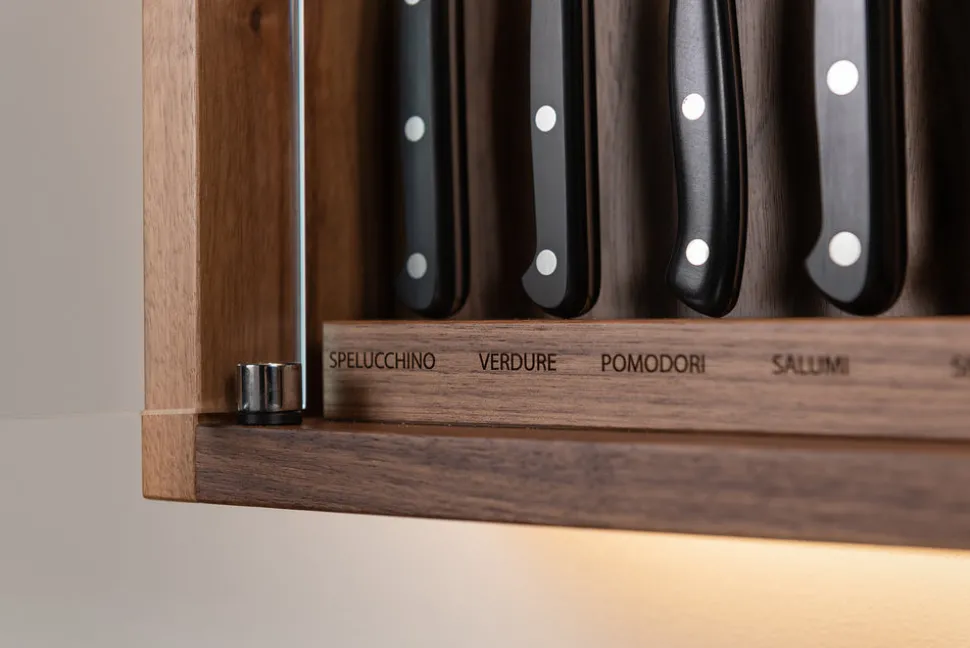 Polyoxymethylene Medium cabinet wall-mounted knives set