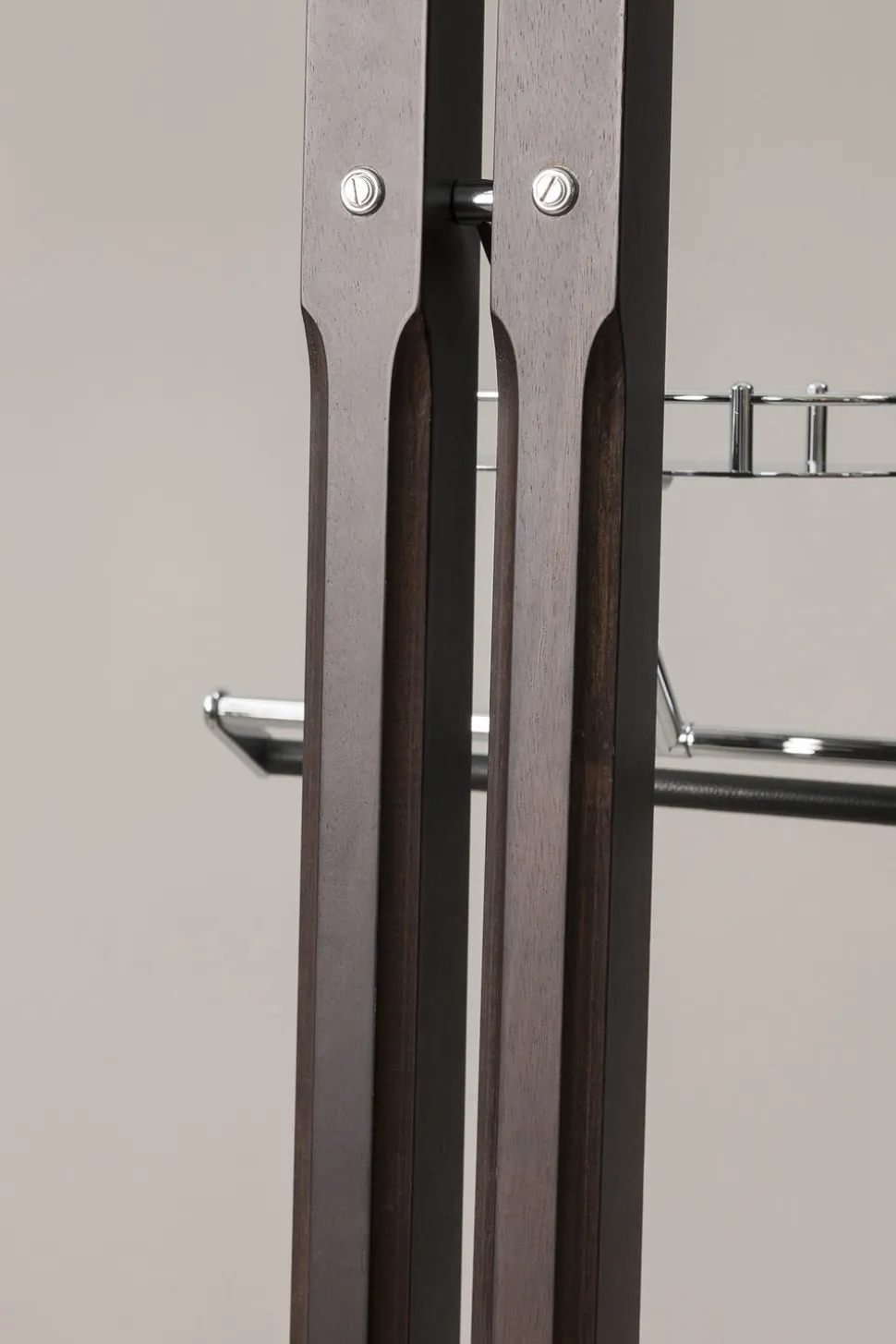 Portoro marble Bathroom valet with mirror and plain shoulders