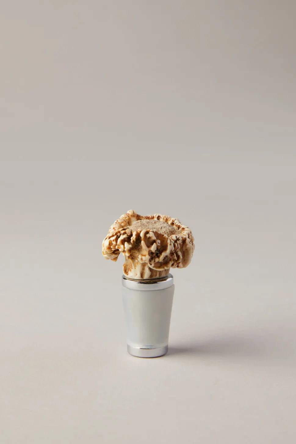 Roe deer antler conical bottle cap