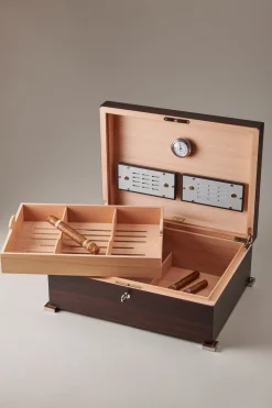 Santos Rosewood Large cigar humidor box