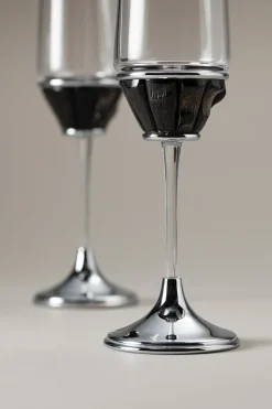 Set of 2 Oryx Flute champagne