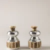 Small stag antler table pepper and salt mill