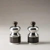 Small wood table pepper and salt mill