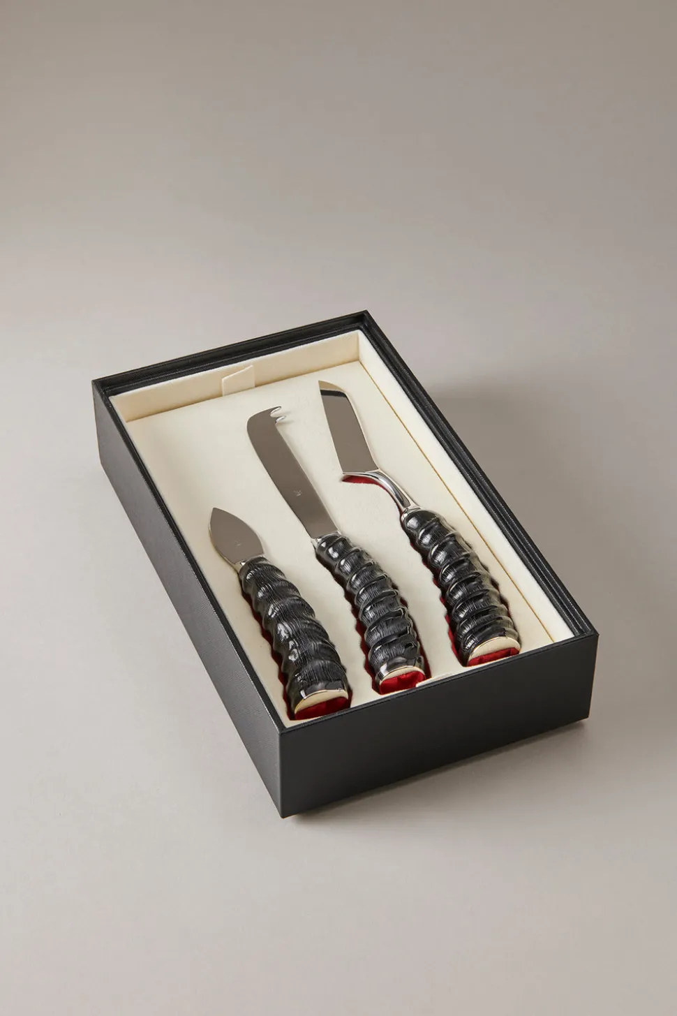 Springbok Cheese knife set deluxe case