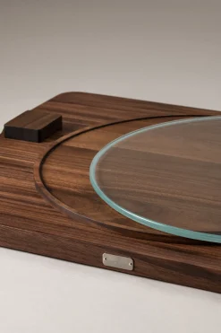 Springbok Cheese serving board with glassdome