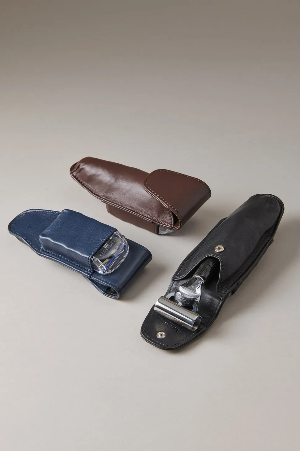 Springbok Fusion razor in springbok horn