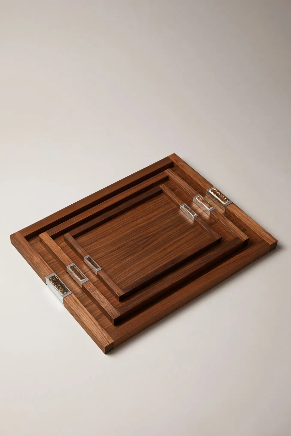 Stag antler Art Déco tray