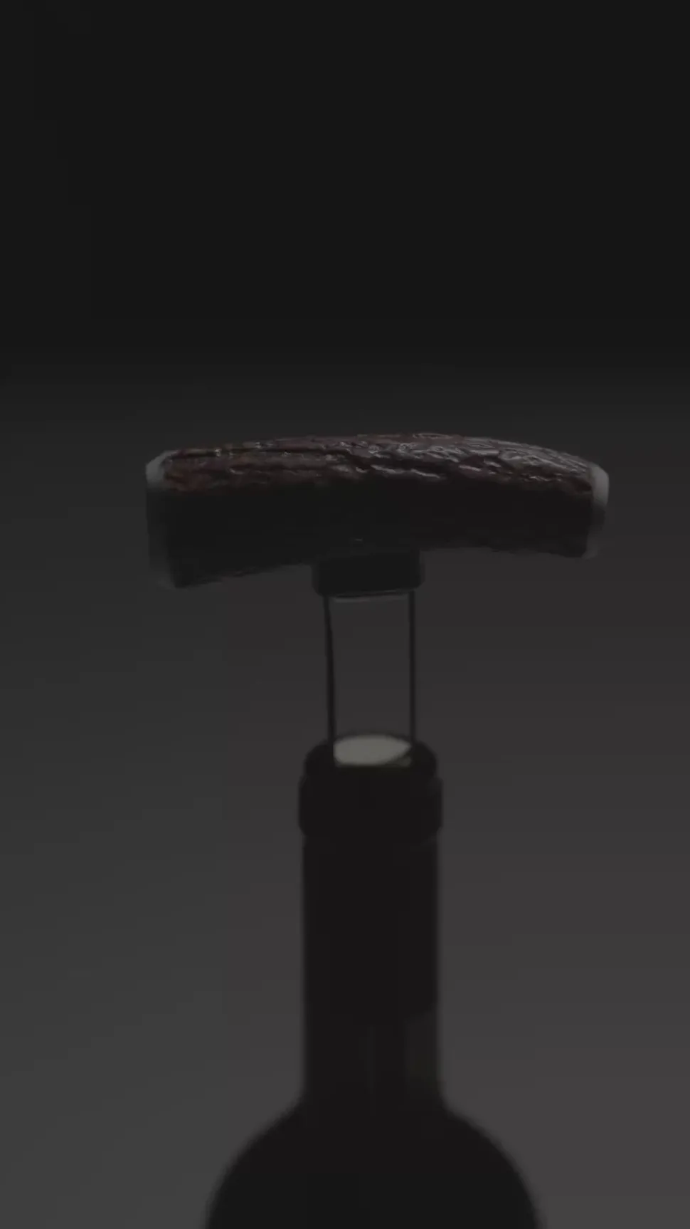 Stag antler Cork puller