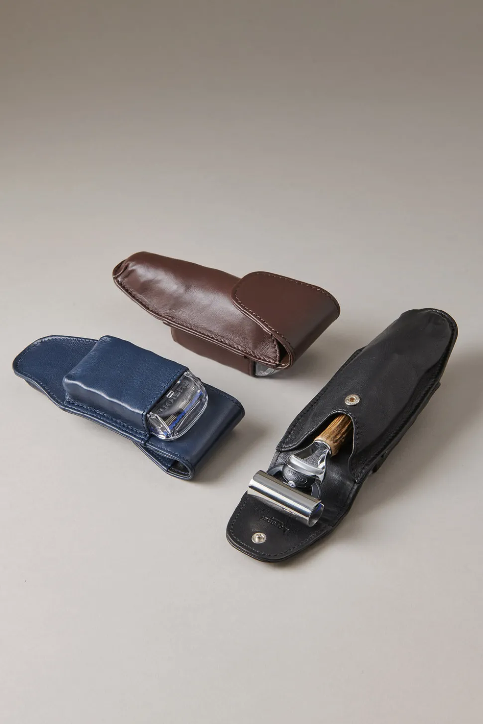 Stag antler Fusion razor in stag horn