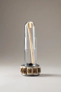 Stag antler Individual toothbrush holder