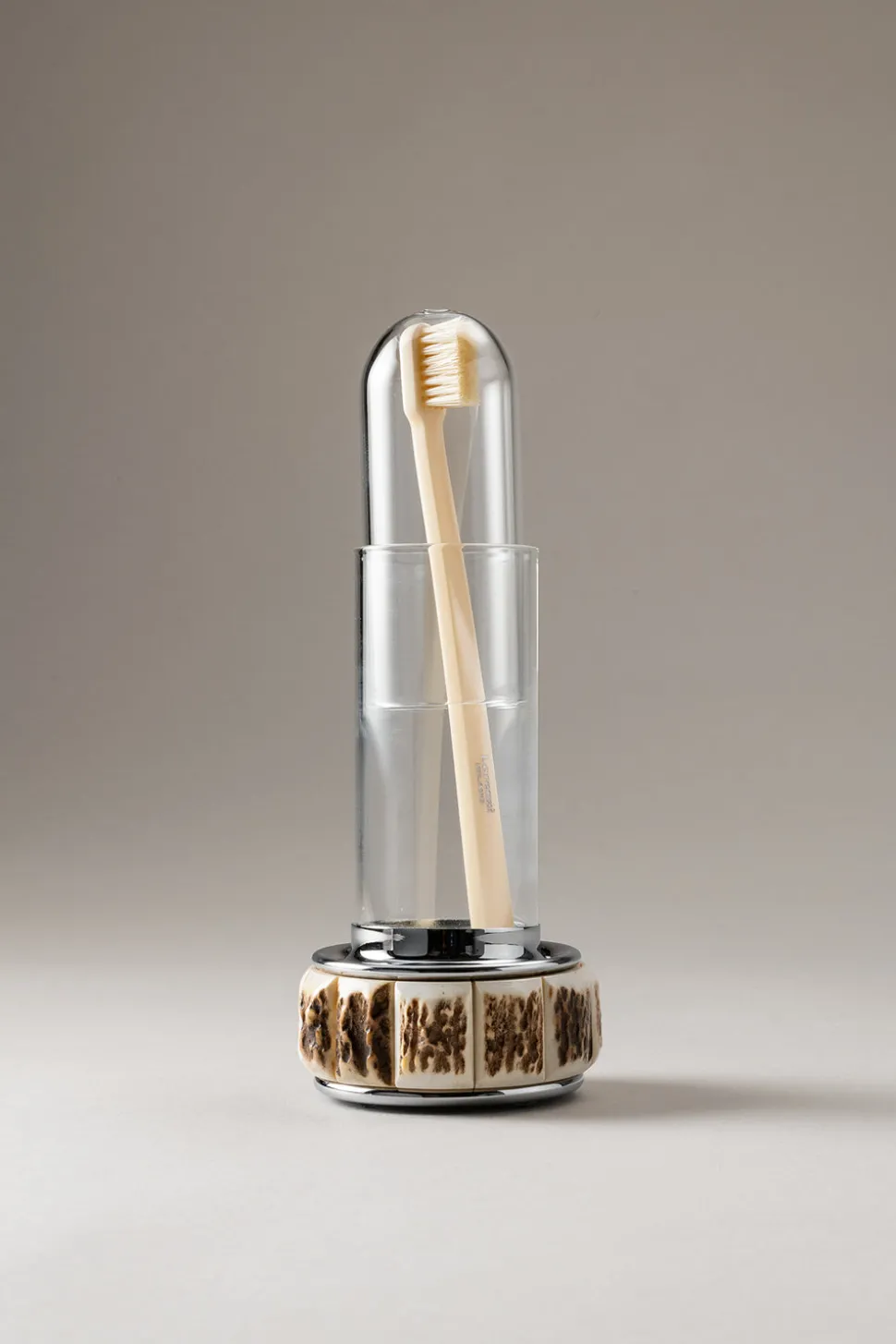 Stag antler Individual toothbrush holder