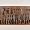 Stag antler Large wall-mounted knives set