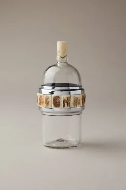 Stag antler Mini oil and vinegar bottle