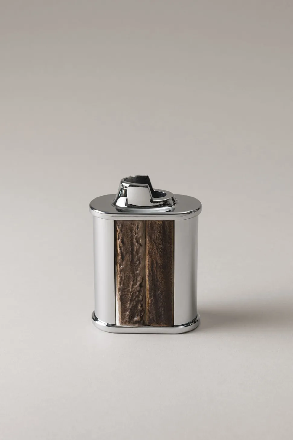 Stag antler Oval Bic desk lighter holder