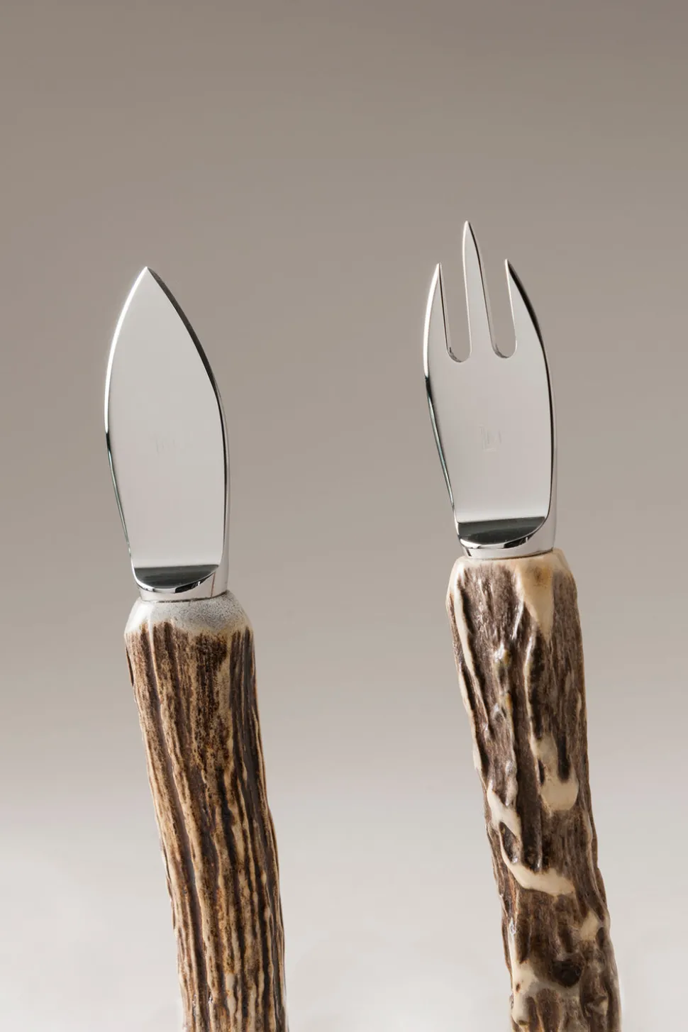 Stag antler Parmesan cheese set