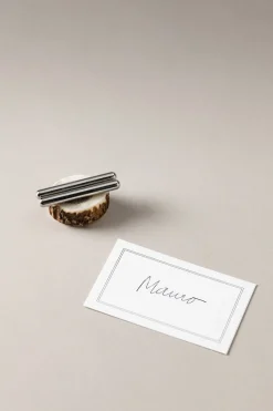 Stag antler Place card holder
