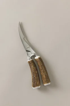 Stag antler Poultry shears
