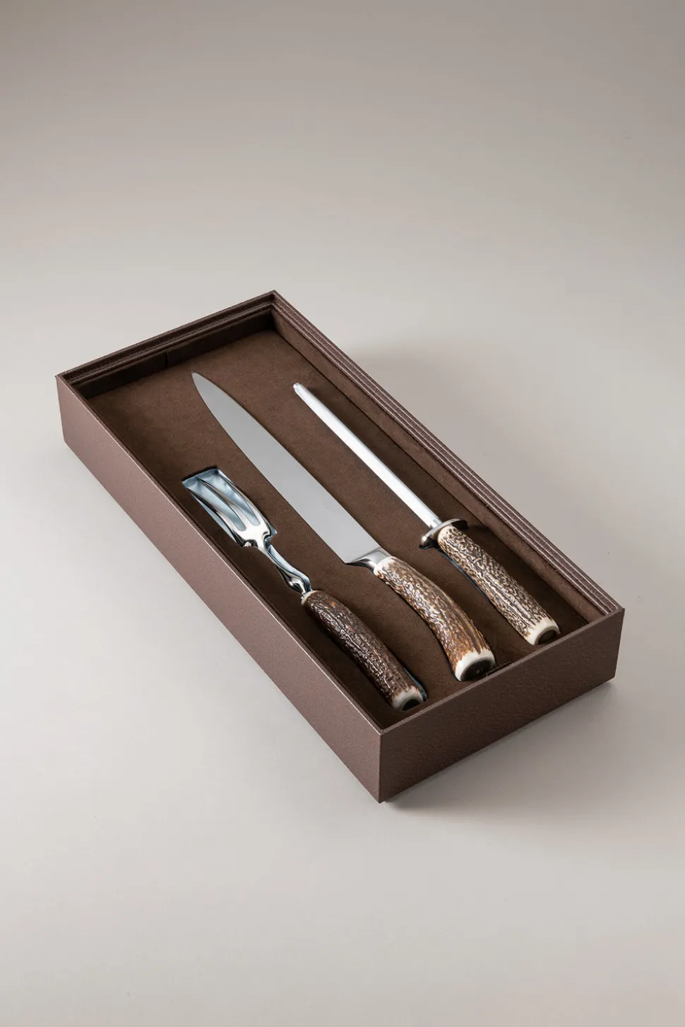 Stag antler Roast set deluxe