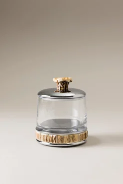 Stag antler Small candle holder