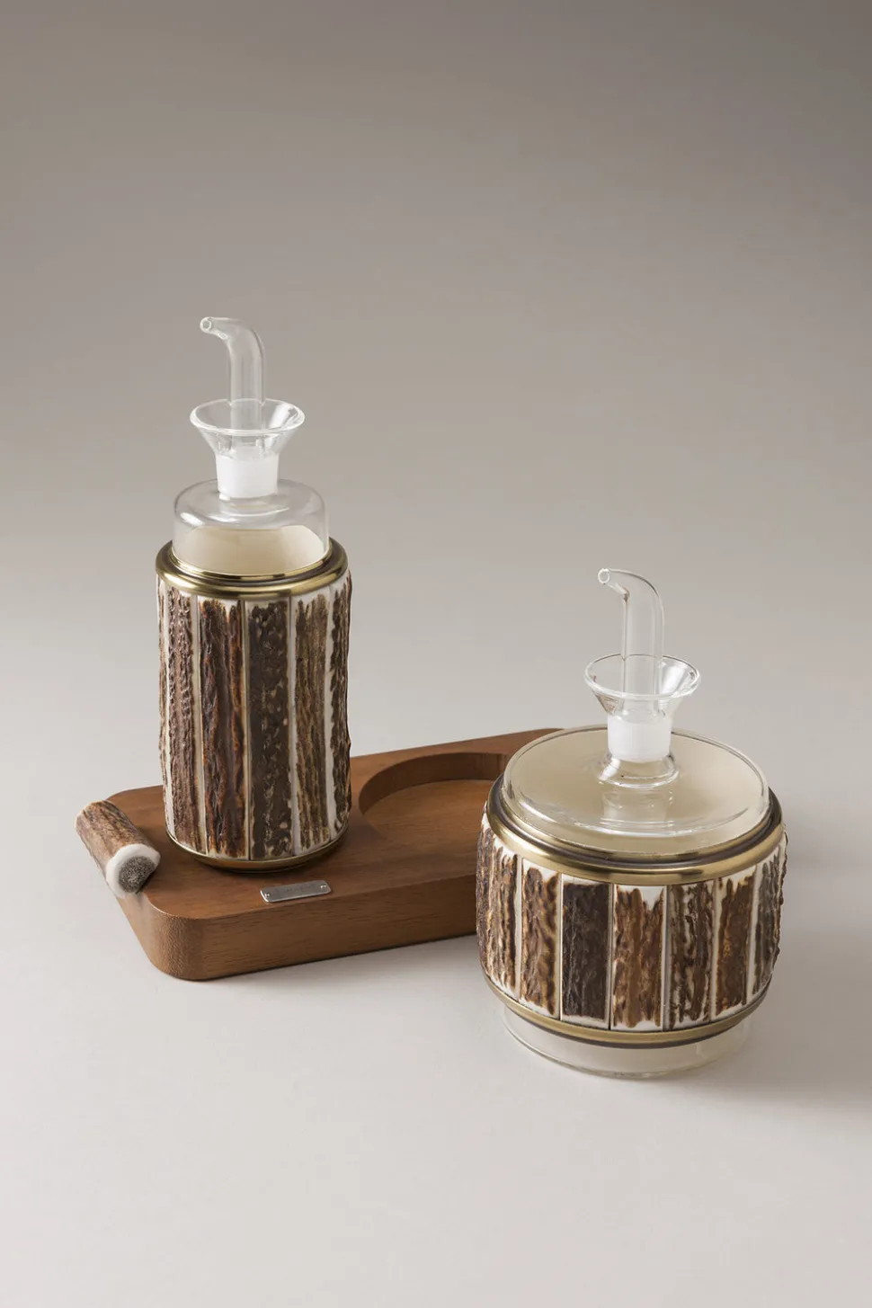 Stag antler Small pourer set