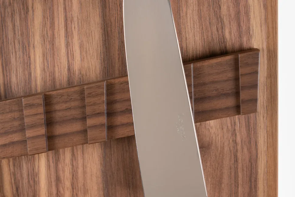 Stag antler Small wall-mounted knives set