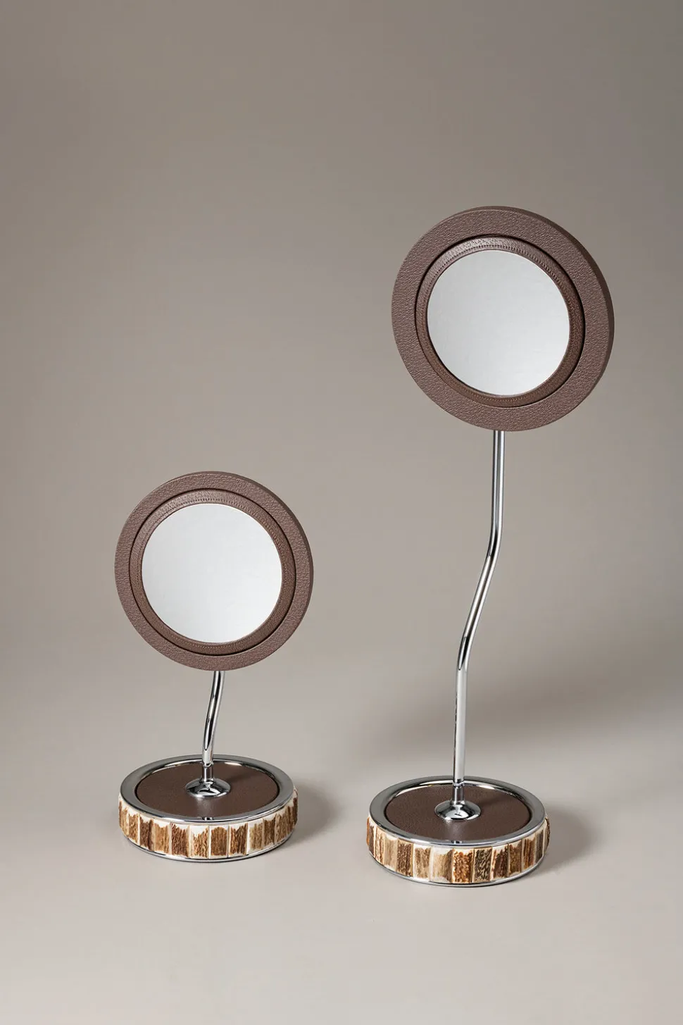Stag antler Table mirror