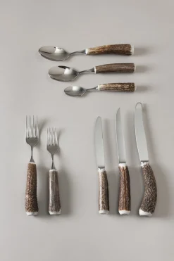 Stag antler Tableware set