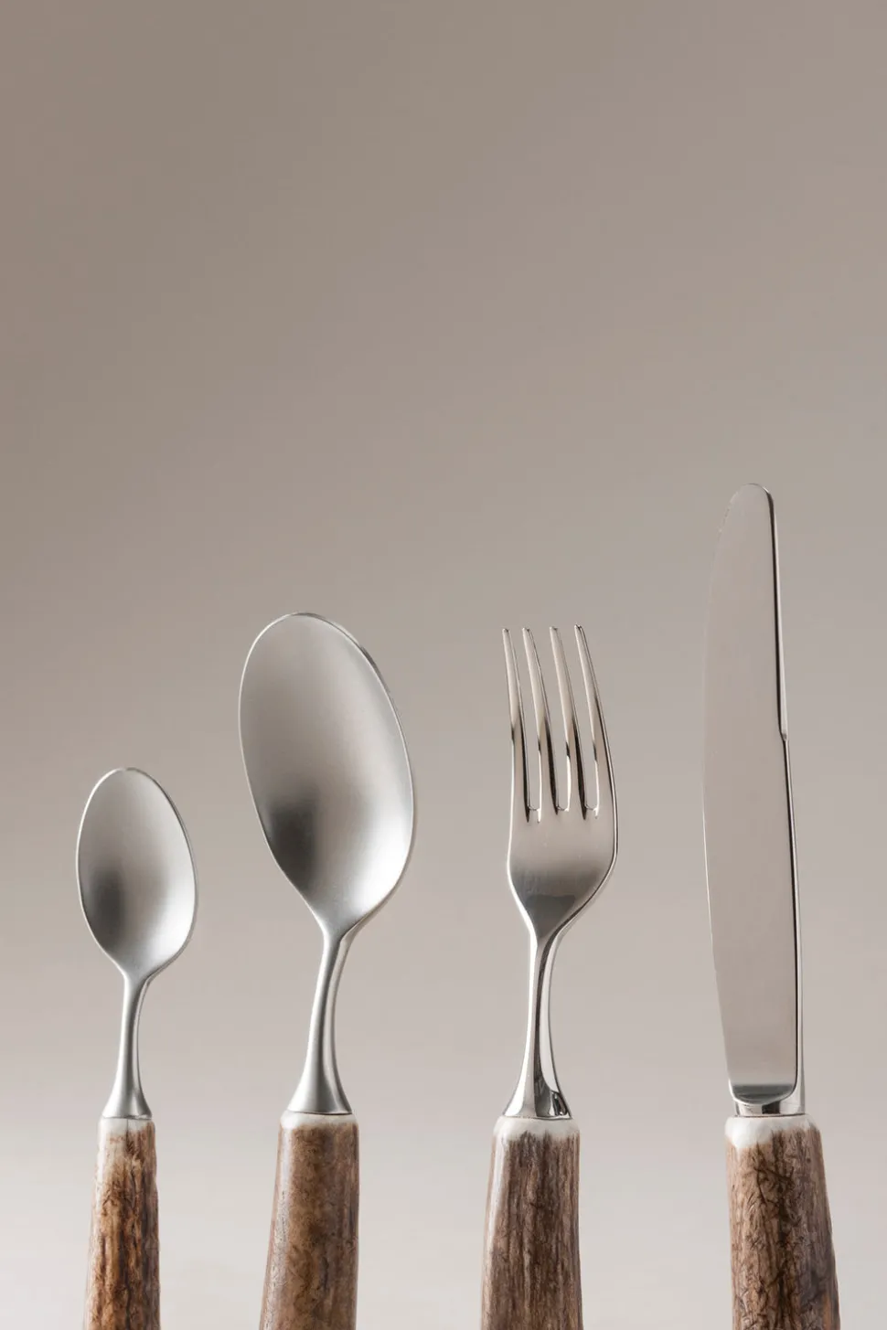 Stag antler Tableware set