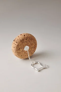 Sterling silver Sailing key chain