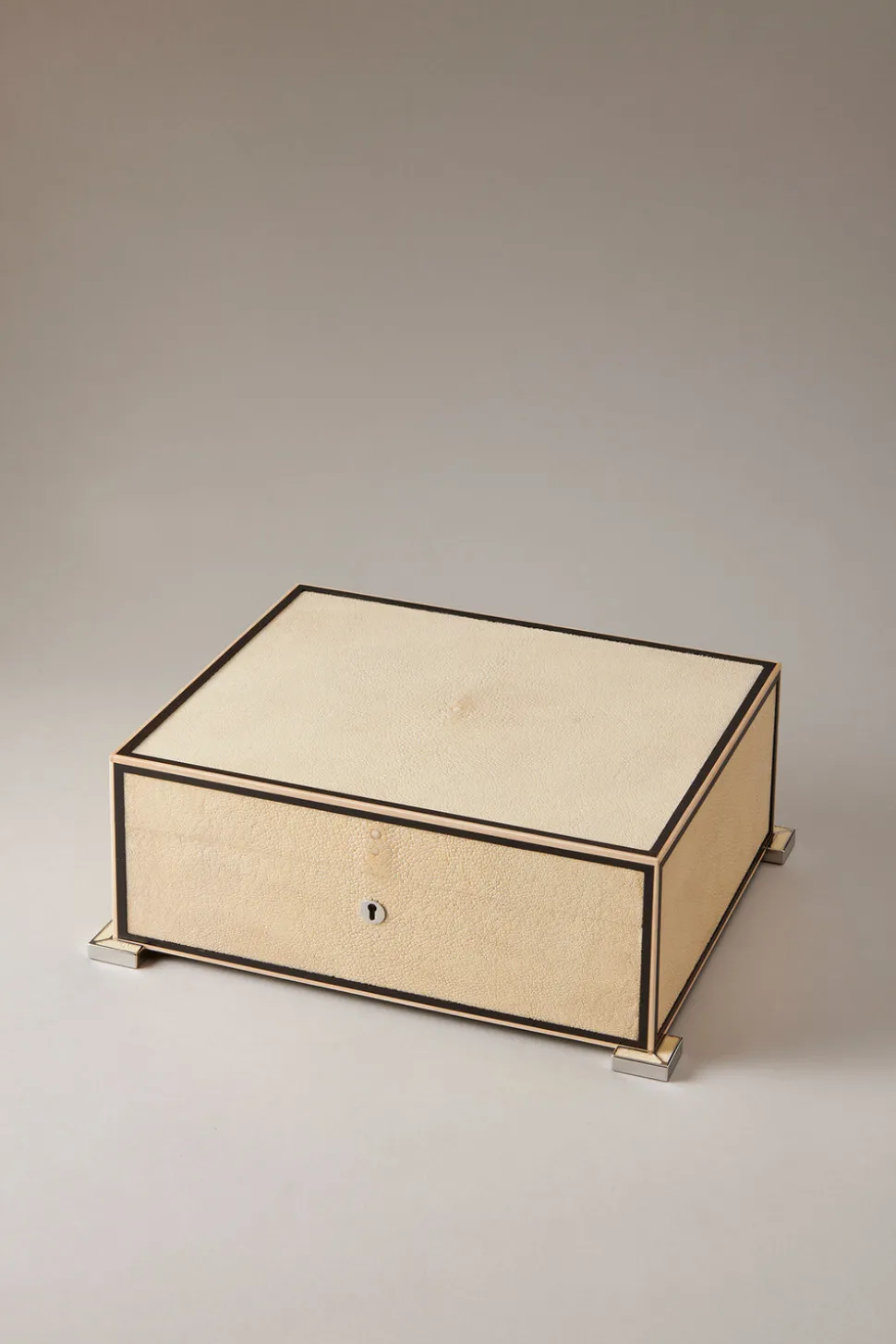Stingray skin Medium cigar humidor box