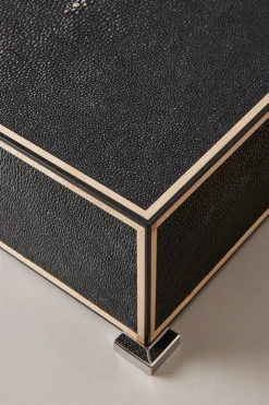 Stingray skin Medium cigar humidor box