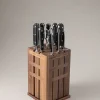 Walnut tree Small kitchen knife set