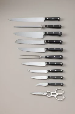 Walnut tree Small kitchen knife set