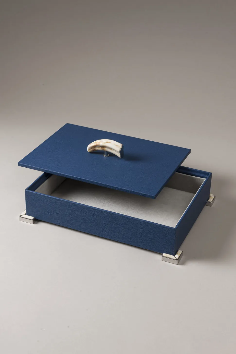 Warthog Rectangular tidy box nautical leather
