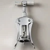 White mother of pearl Brass double lever corkscrew