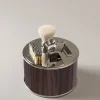 Wood Cylindrical cigar set with V cutter