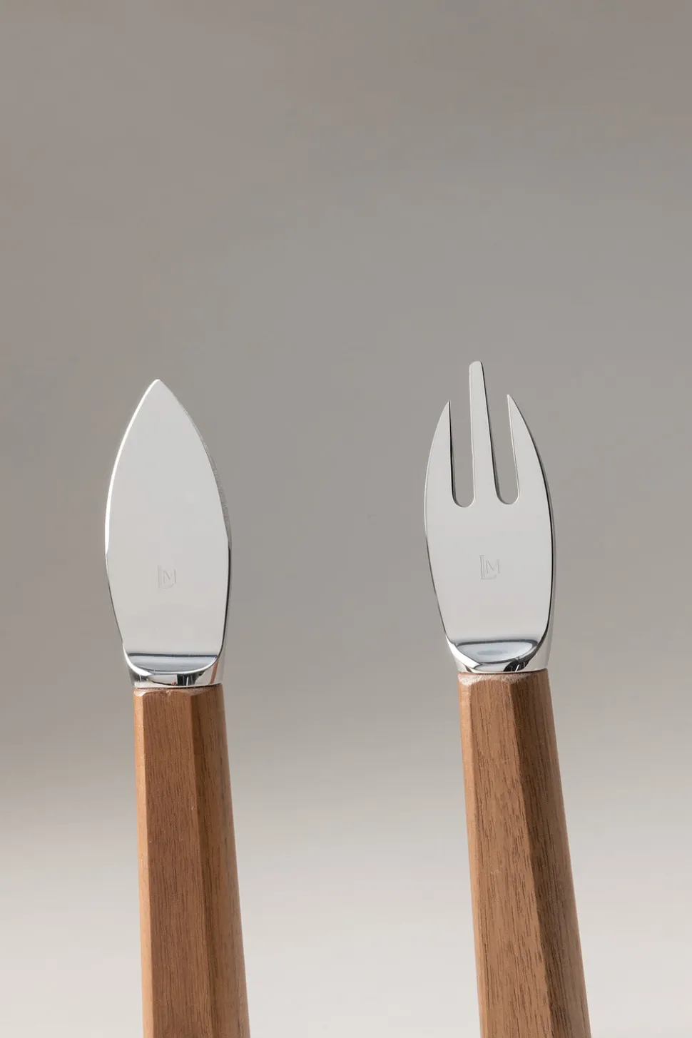 Wood Parmesan cheese set