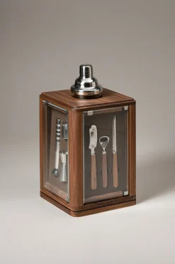 Wood Rotating bar set