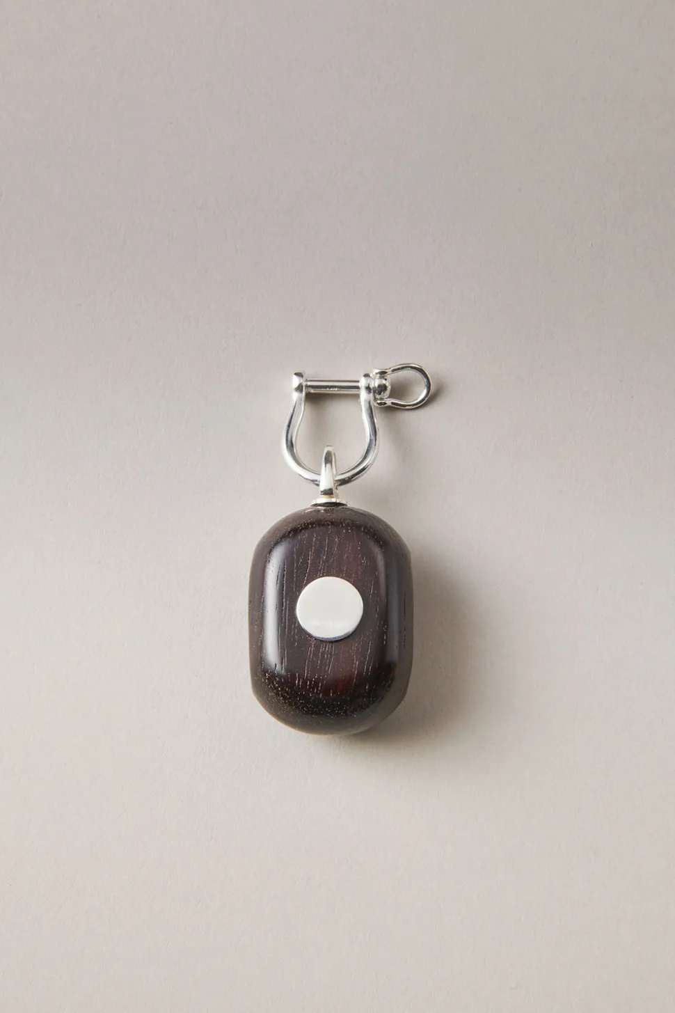 Wood Sailing key chain