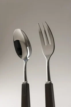 Wood Table serving set