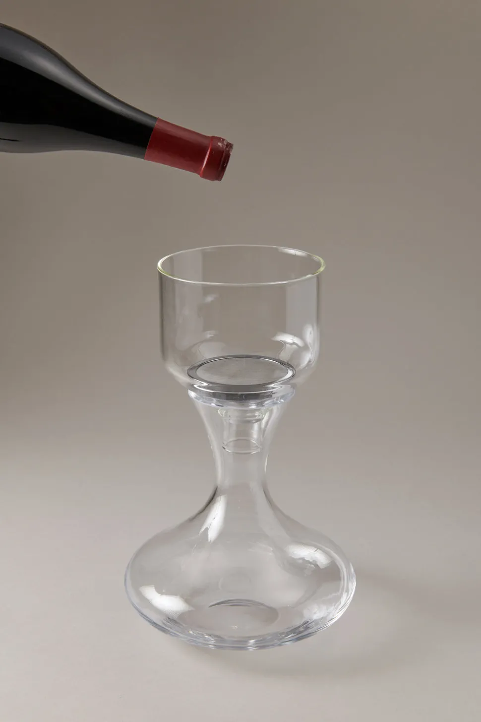 Wood Wine filter for decanter
