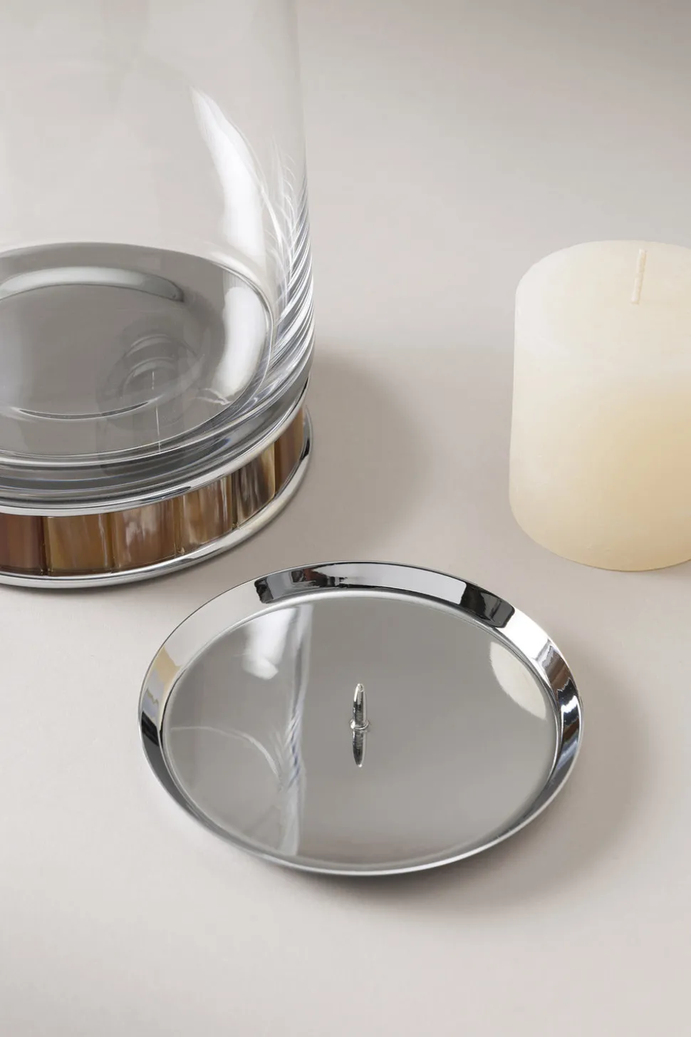 Zebu Large candle holder