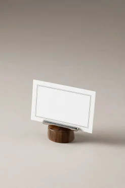 Zebu Place card holder