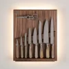 Zebu Small wall-mounted knives set